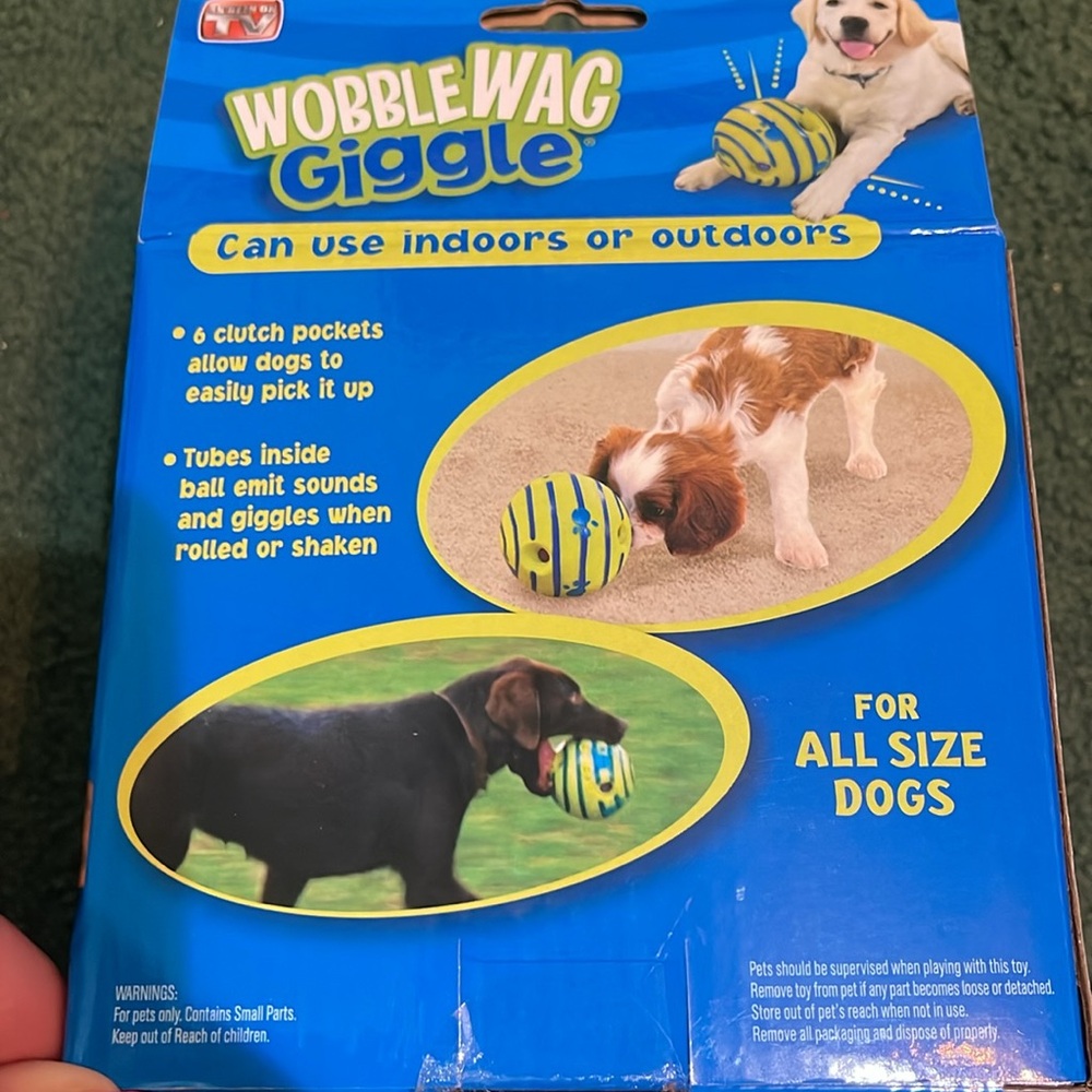 Wobble Wag Giggle Dog Toy - Picture 3 of 3